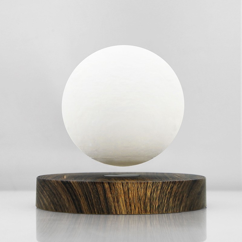 Творчески подарък Начало Офис декорации Дневна Осветление Докоснете превключвател Магнитна плаваща лампа 3D левитационна лунна светлина